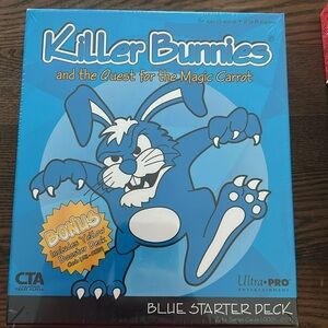 Killer Bunnies Brand New in Plastic - Blue Starter Deck